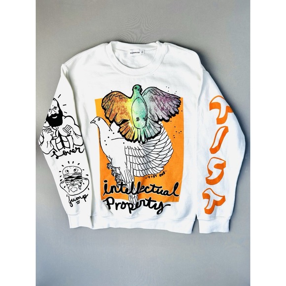 Tist One Men's‎ S Graffiti Artist Sweatshirt Intellectual Property Tistone.Club